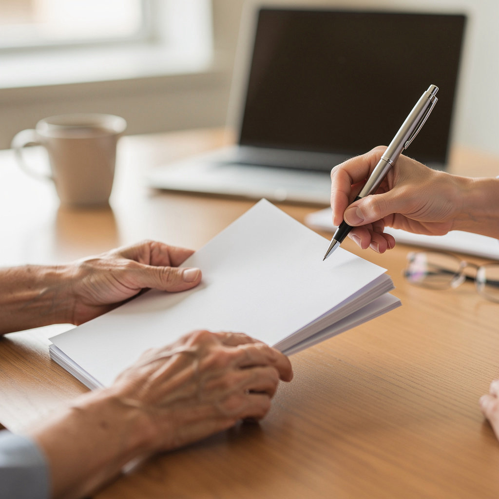Harding Insurance Agency Medicare counseling expert providing clear guidance to a senior client in Carlsbad, CA